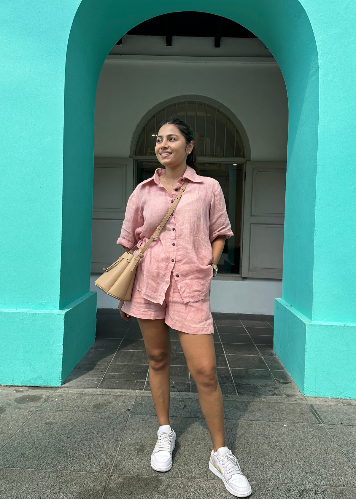 Lisa Set - Linen Shorts Co-ord Set