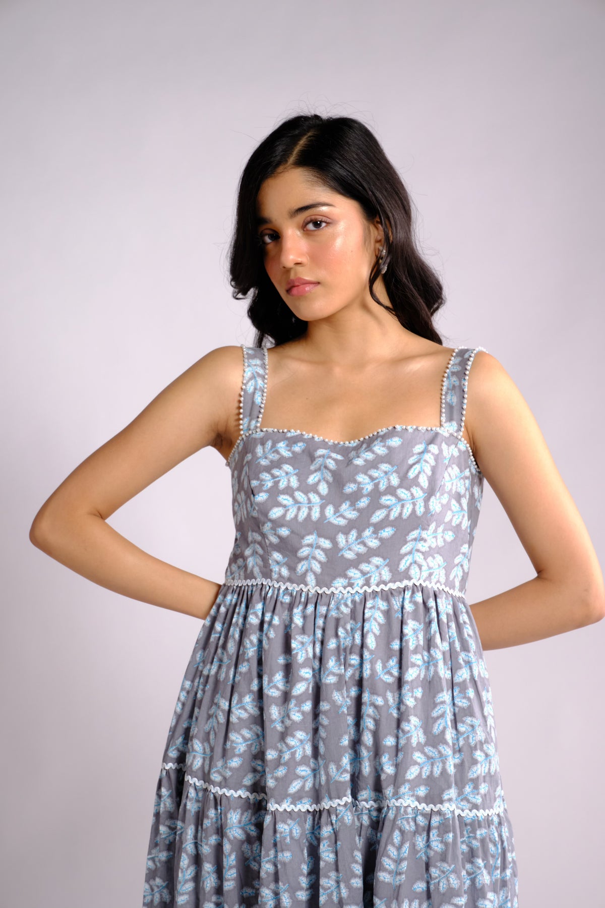 Giuli Dress - Floral Tiered Long Dress