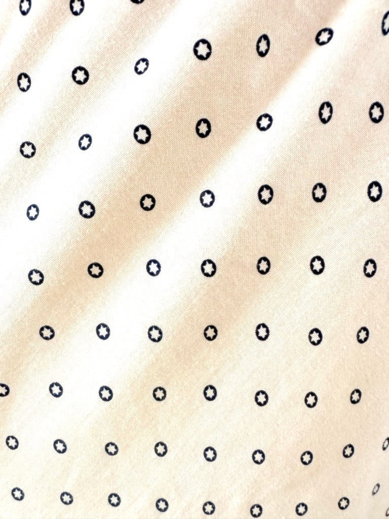 Aria Dress - Polka Printed Long Flared Dress