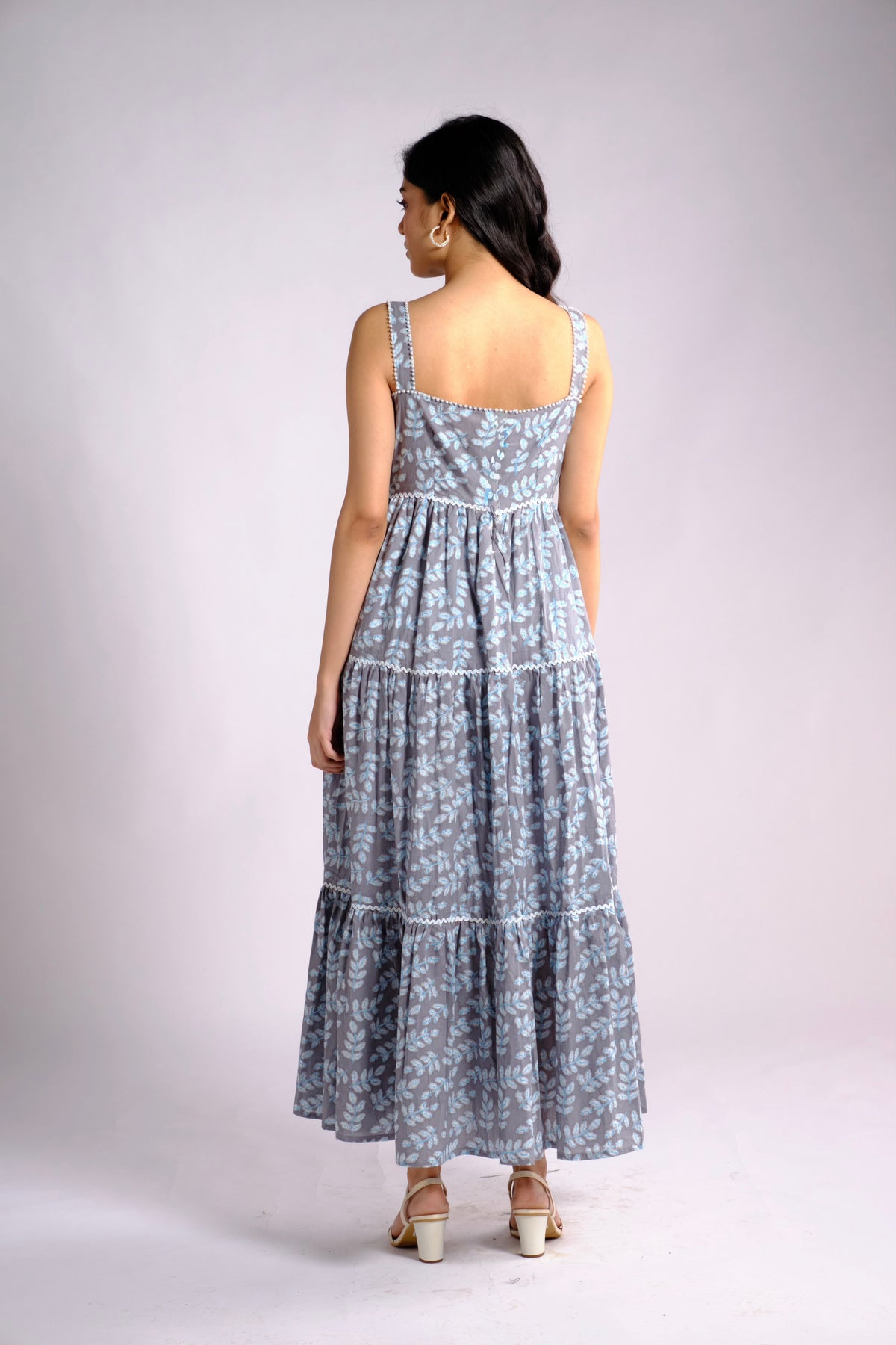 Giuli Dress - Floral Tiered Long Dress