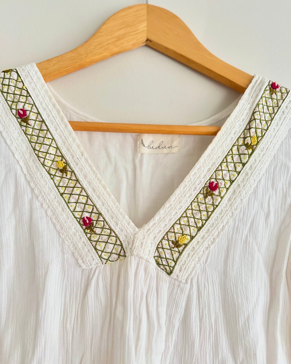 Freesia embroidered Dress